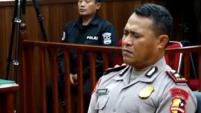 Kompol Cosmas Kaju Gae dipecat. [Instagram]